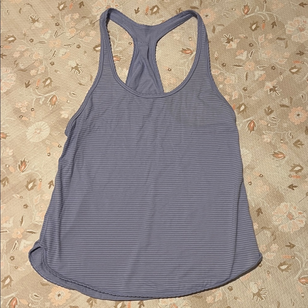 Lululemon striped tank top